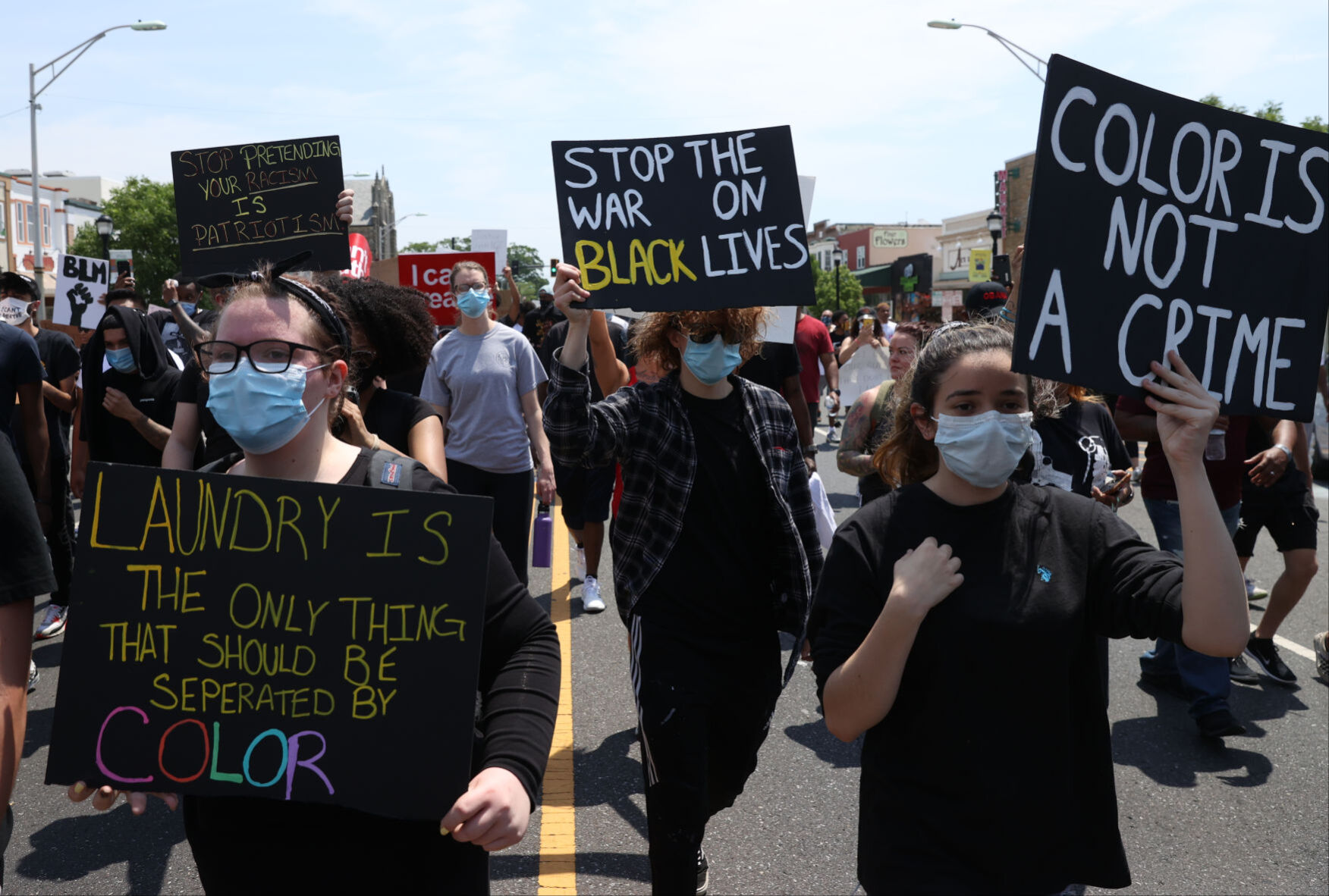 Vineland Protest